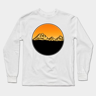 Three Sisters OR at Sunset Long Sleeve T-Shirt